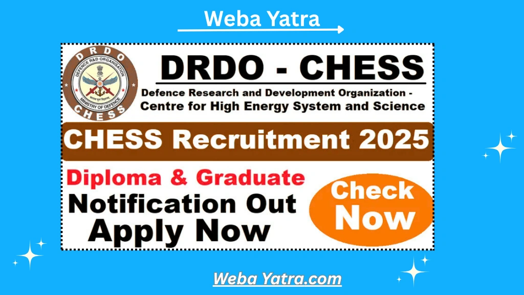 CHESS Recruitment 2025