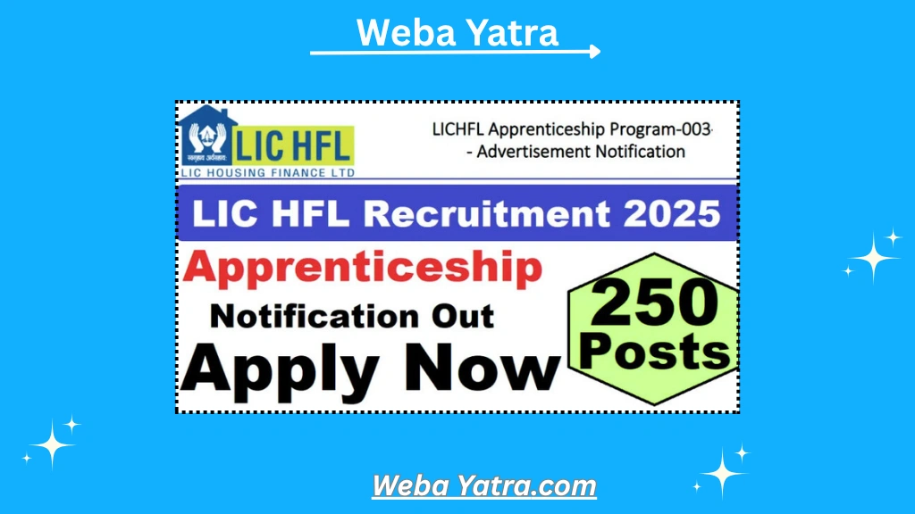 LIC HFL Apprentice Recruitment 2025