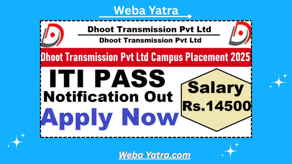 Dhoot Transmission Pvt Ltd Campus Placement 2025