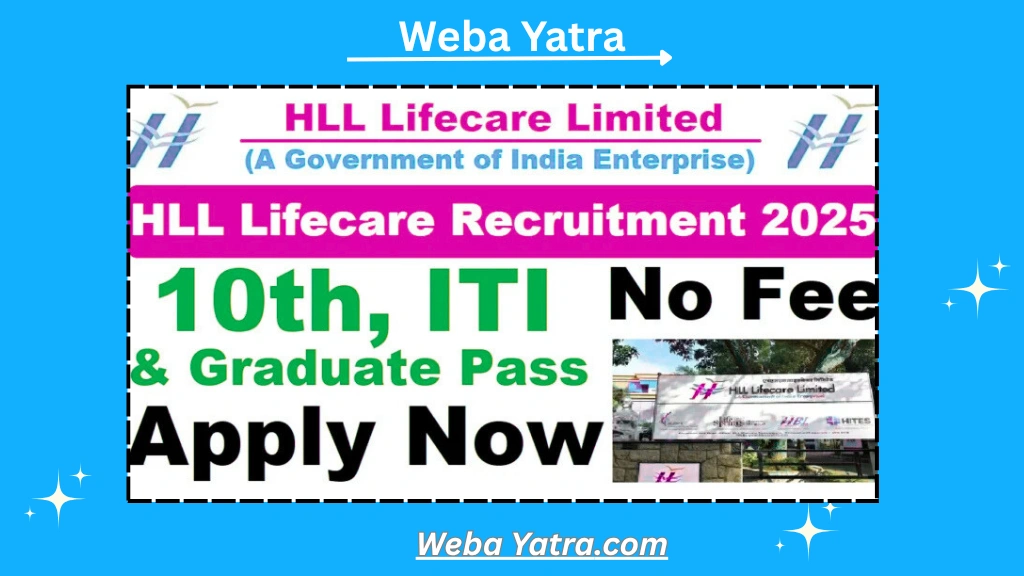 HLL Lifecare Limited Recruitment 2025