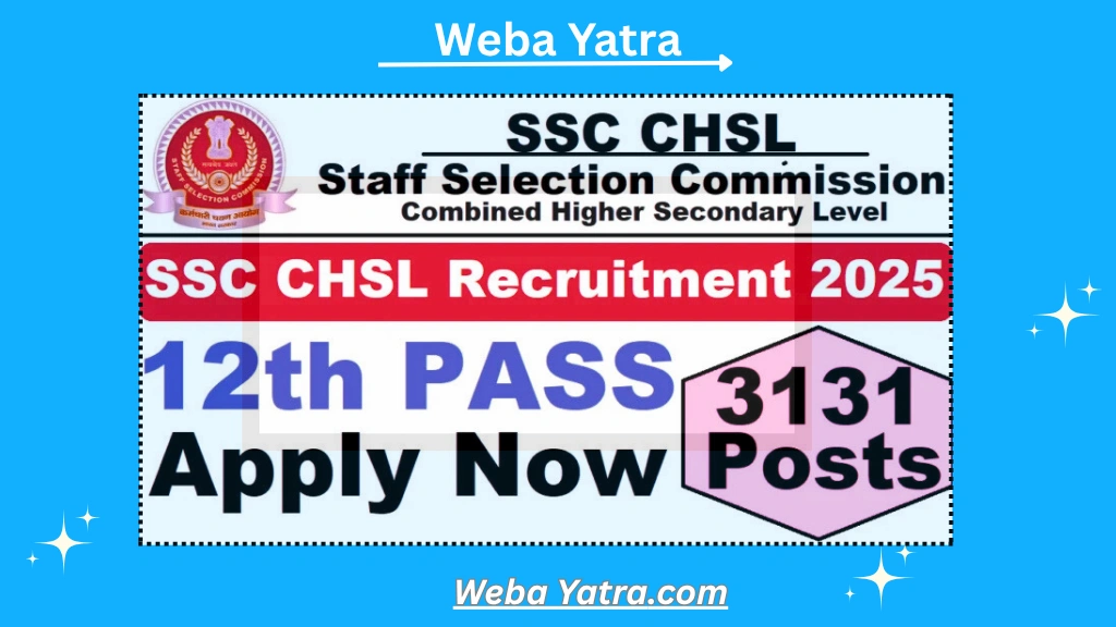 SSC CHSL Recruitment 2025